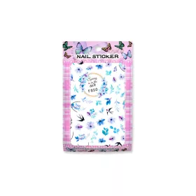 Öntapadós köröm matrica  F850 Tavaszváró