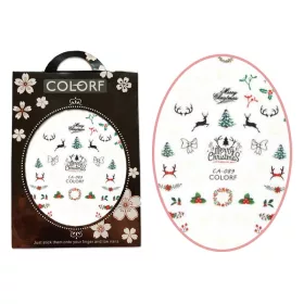 Öntapadós köröm matrica  CA-089 Téli minták