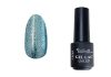 3step gel lac 4ml #216 Albastru ocean cu sclipici