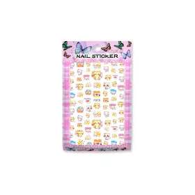 Öntapadós köröm matrica  F075 