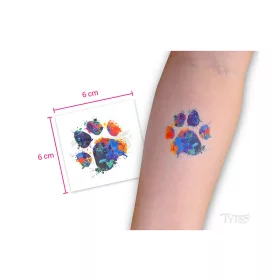 Matrica tetoválás  CE-234 Színes Tappancs