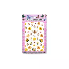 Öntapadós köröm matrica  F693 