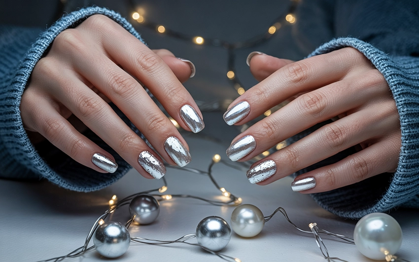 Csillogó karácsonyi körmök – ragyogó trendek és inspirációk