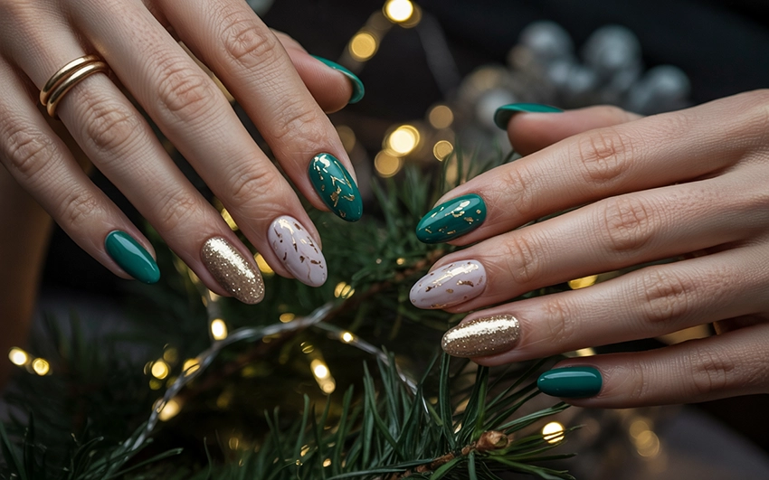 Csillogó karácsonyi körmök – ragyogó trendek és inspirációk