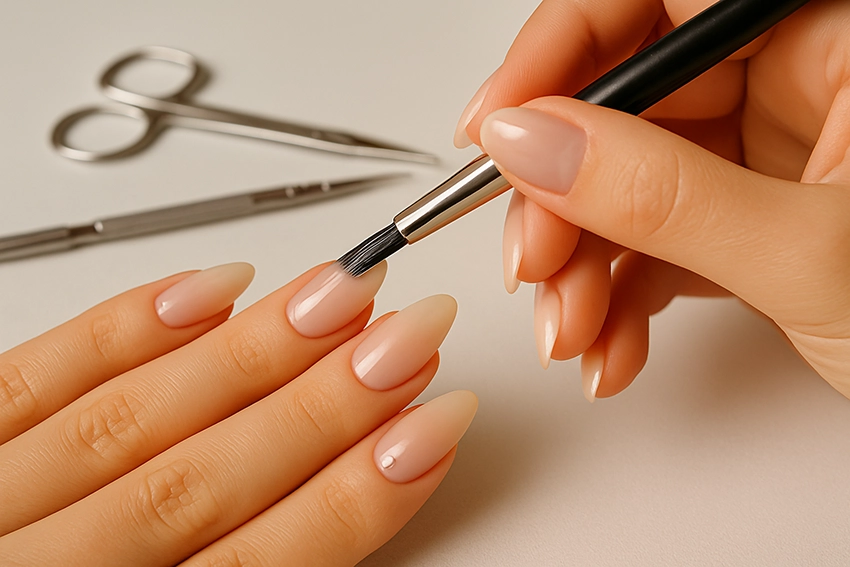 Erősített géllakk