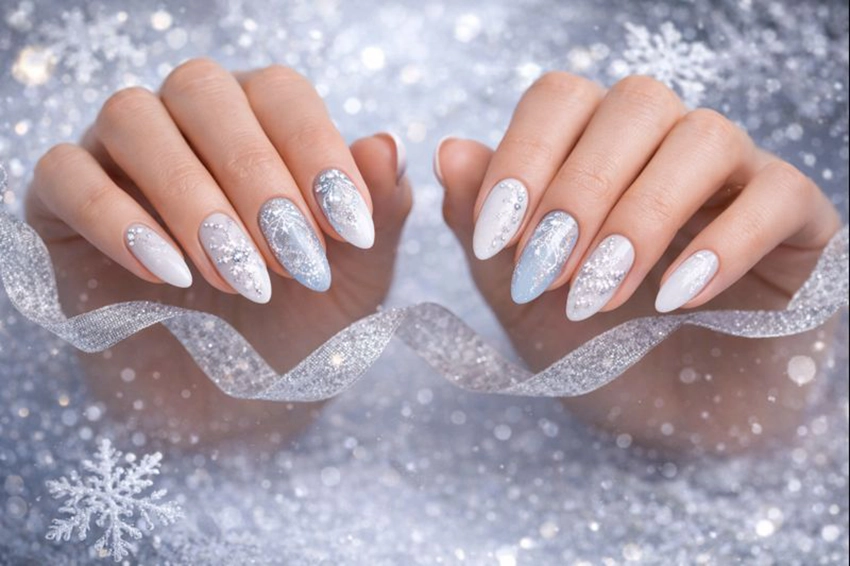 Karácsonyi köröm minták – Trendek, ötletek és inspiráció 2025-re