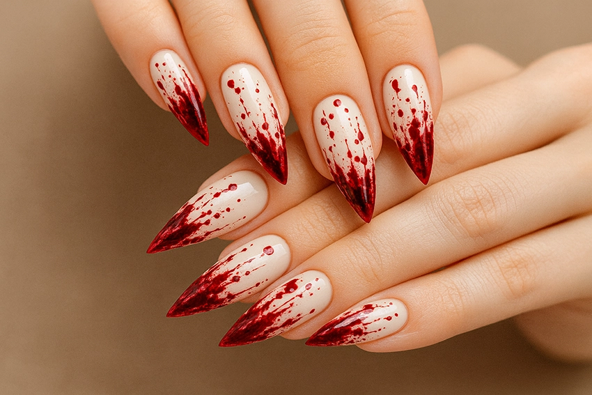 Halloweeni körmök 2025