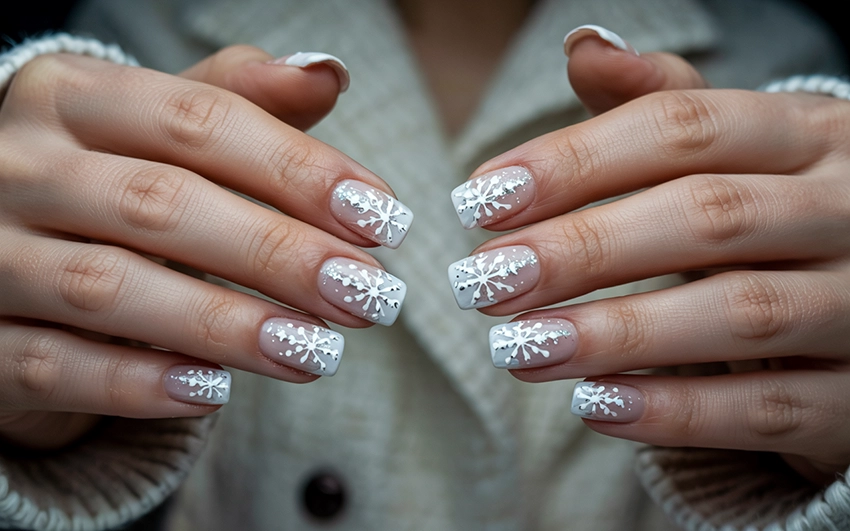 Téli műköröm ötletek