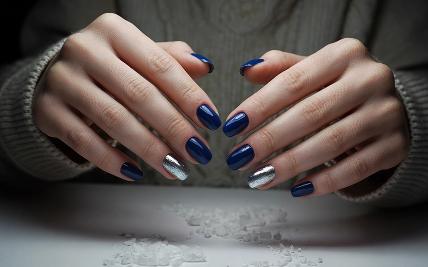 Téli műköröm ötletek