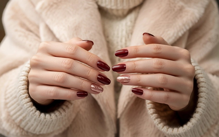 Téli műköröm ötletek